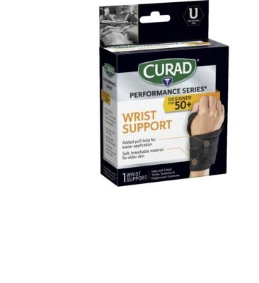 Curad Performance Series Wrist Support Designed for Active Seniors 50+, Large - Image 1 of 4