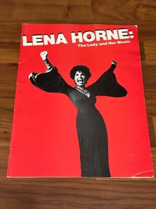 LENA HORNE The Lady and Her Music Souvenir Book 1981 - Picture 1 of 5