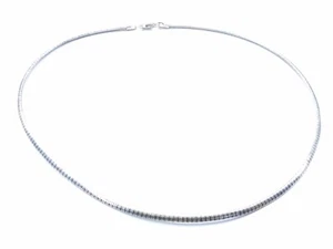 Vintage Snake Link Sterling Silver Necklace 925 16” 10 Grams - Picture 1 of 6