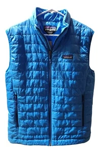 NWT Patagonia Nano Puff Vest Men's Medium Andes Blue 84242 NWT - Picture 1 of 6
