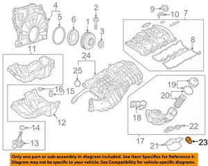 BMW OEM 08-21 230i xDrive Engine Engine Parts-Lock 17127799184 - Picture 1 of 1