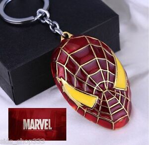 SPIDERMAN Spidey Spider Man Civil war suit Keychain collectible cosplay MARVEL