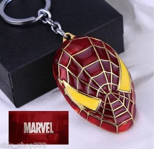 SPIDERMAN Spidey Spider Man Civil war suit Keychain collectible cosplay MARVEL - Picture 1 of 4
