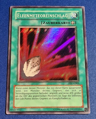 Elfenmeteoreinschlag # PSV-G063 Super Rare Pharaoh's Servant 2002 DE N.Mint-Mint - Bild 1 von 4
