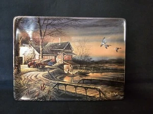 2000 Terry Redlin /The Hadleycollection Limited Edition Of Hunter's Haven - Picture 1 of 3