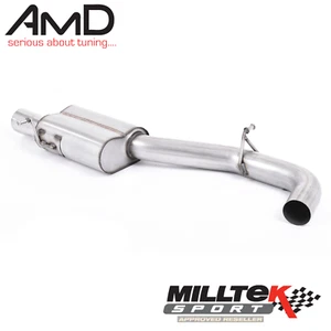 Milltek Resonated Centre Silencer S3 8V S3 8V.2 MK7 Golf R MK7.5 R Mk3 TTS - Picture 1 of 2
