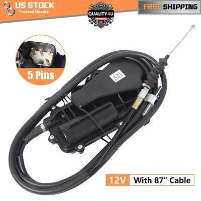 New Motor Assembly Engine Stop 12V With 87" Cable For 98-04 ISUZU NPR NPR-HD - Image 1 of 4