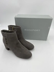 Para mujer Rockport Movimiento Total Oaklee con volantes al tobillo gamuza talla 10M - Imagen 1 de 12