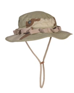 US Army Camo GI Dschungelhut R/S Boonie Hat Desert Gr L Fischerhut Anglerhut - Bild 1 von 1