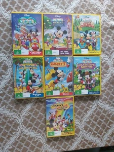 Mickey Mouse Clubhouse - Bundle of 7 - DVD - Animation Disney - Region 4 - VGC - Picture 1 of 15