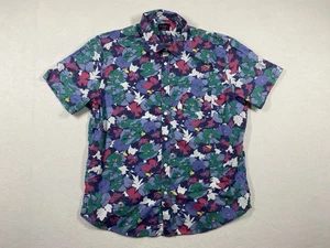 Untuckit Hawaiihemd Herren XL Blumen Strand Outdoor Knopfleiste Kurzarm - Bild 1 von 7