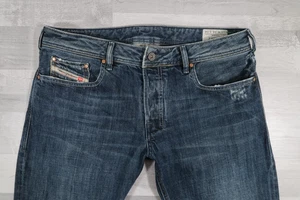 Mens Diesel ZATHAN Regular Bootcut Blue Jeans W34 L33 Wash 0071S - Picture 1 of 15