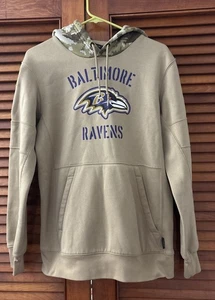 Baltimore Ravens NFL Nike Dri-Fit Saludo al Servicio Sudadera con Capucha Adulto S - Imagen 1 de 5