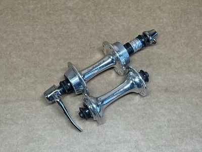 Shimano Dura-Ace Hub Set 32 Hole Vintage Road Bike HB-7400 - Image 1 of 4