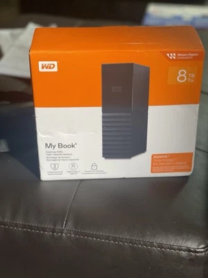 WD My Book 8TB Desktop HDD High Capacity Backup NEW SEALED (4146) New - Image 1 of 2