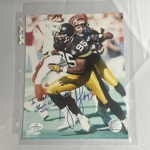 Greg Lloyd - Foto firmata automatica 8x10 - “NFL” - “To Makayla” - con certificato di autenticità - come nuova - Foto 1 di 8