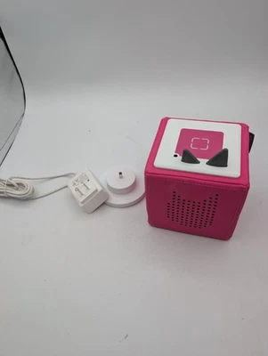 Pink Tonies Toniebox  Audio Box Player For Toddlers - 10003 With Power Cord - Image 1 of 4