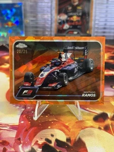 2024 Topps Chrome Sapphire Formula 1 F1 Santiago Ramos Orange /25 #120 - Picture 1 of 3