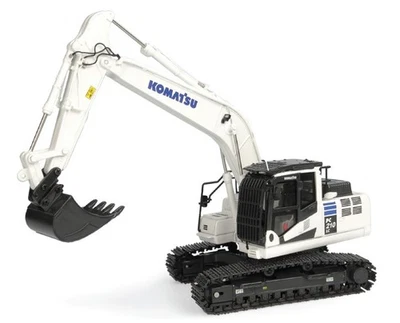 UNIVERSAL HOBBIES, KOMATSU PC210 LC-11 - Versione bianca, 1/50,  UH8158 - Immagine 1 di 3