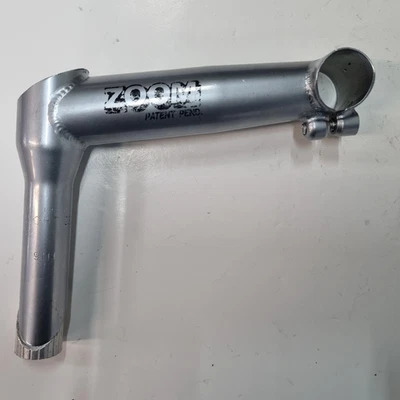 Zoom Quill Steel Handlebar Stem 135 mm long 1" headset 25.4mm Bars retro bike - Image 1 of 4