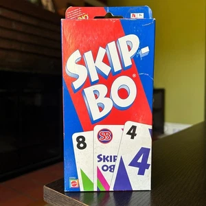 Skip-Bo Card Game Complete with Instructions from the Makers of Uno, Mattel 2003 - Picture 1 of 24