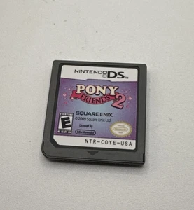 Pony Friends 2 Horse gioco Nintendo DS 2DS 3DS autentico testato e funzionante - Foto 1 di 4
