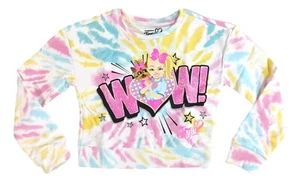 Jojo Siwa Sweater Girls Small 6-6X Tie Dye Sweater Long Sleeve Shirt Gift Kids - Picture 1 of 3