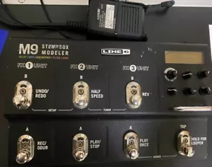 Line6 M9 Stompbox Modeler Multieffekte komplettes Zubehör guter Zustand - Bild 1 von 4