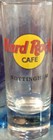 Hard Rock Cafe NOTTINGHAM 4" SHOT GLASS Classic HRC Logo with RED CIRCLE New!
