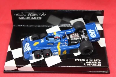 1/43 Tyrrell Ford P34 (1976) - #4 P. Depailler - MINICHAMPS - Immagine 1 di 3