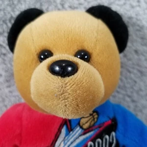 Team Bears authentischer Sitzsack Plüschtier 2002 All Stars Philadelphia NBA 8" - Bild 1 von 9