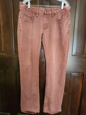 Matix Marc Johnson Denim Jeans Mens 33 Adobe Light Distressed Classic Pants Rare - Image 1 of 4