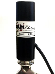 GAM Electronics ADAP-1 (Black) Adapter for Antenna to Ratchet Mount Side Feed - Picture 1 of 2