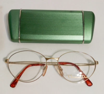 Christian Dior Eyeglasses 2863 Gold 44 Frames Glasses 56 16 140 Japan - Image 1 of 4