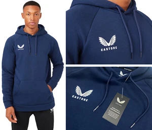 Castore Brush Back Overhead Hoodie - RRP £60 - Navy - 4XL OR 5XL ONLY - Picture 1 of 6