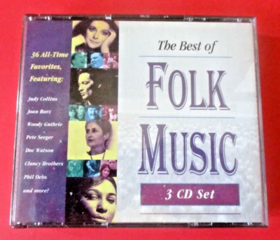 mint - 2 CD Box Set - THE BEST OF FOLK MUSIC - Original Artists Foto 1 de 2