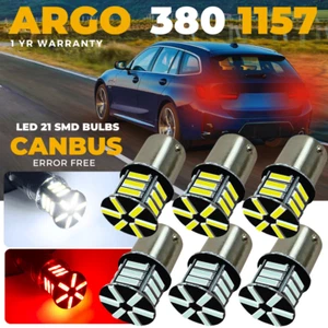 380 P21/5w 1157 Led Canbus Brake Light Bulbs Bay15d Stop Tail Light Bulbs 21 Smd - Picture 1 of 39