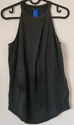 Kit And Ace Women’s SZ 4 (S) Gray Sleeveless High Neck Tank Cashmere Blend Comfy Foto 1 de 4