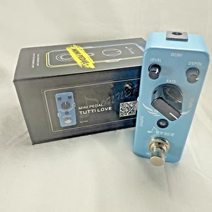 Donner Mini Pedal Tutti Love DC 9V Jack True Bypass in Original Box - Picture 1 of 23