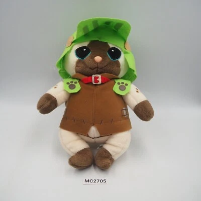 Monster Hunter MC2705 Otomo Airou 11" Capcom Plush Stuffed  Toy Doll Japan - Image 1 of 4