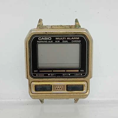 Casio Multi Alarm 462 Quartz BA-200G Digital Vintage Watch For Parts - Image 1 of 4