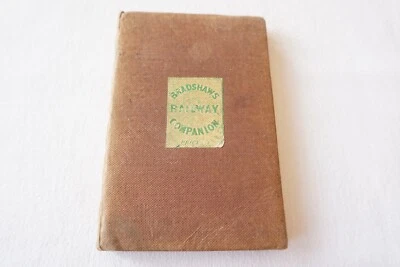 1843 Bradshaws Railway Guide Companion with Maps Timetable Super Rare - Image 1 of 4
