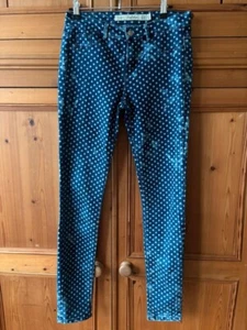 Zara dotted skinny jeans - Very good - Size 36 - Picture 1 of 4