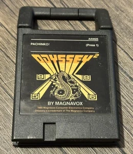 Pachinko! Magnavox Odyssey 2 Tested Cart Only Cleaned & Tested RARE!! - Picture 1 of 3