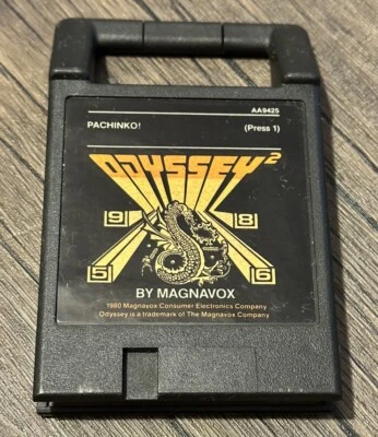 Pachinko! Magnavox Odyssey 2 Tested Cart Only Cleaned & Tested RARE!! - Image 1 of 3