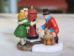 Noch eine Weihnachtskarte zu verschicken, bitte Abteilung 56 Dickens' Village kein Karton - Bild 1 von 7