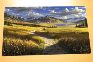 No.3986 Fantasy Landscape Path to the Horizon Deck Battle Playmat TCG Custom Matte - Bild 1 von 2