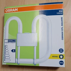Neu 1 Stk. OSRAM CFL SQUARE 16w 1050 lm GR10q 2700K Leuchtstoff Lampe - Bild 1 von 3