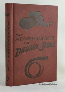 THE ADVENTURES OF INDIANA JONES 3 Novels Deluxe Collectible Leather Bound NEW - Picture 1 of 6