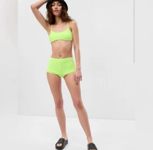 PROJECT GAP NWT Bikini Top & Shorty Bikini Bottom SET - Neon - Size Large - Picture 1 of 2